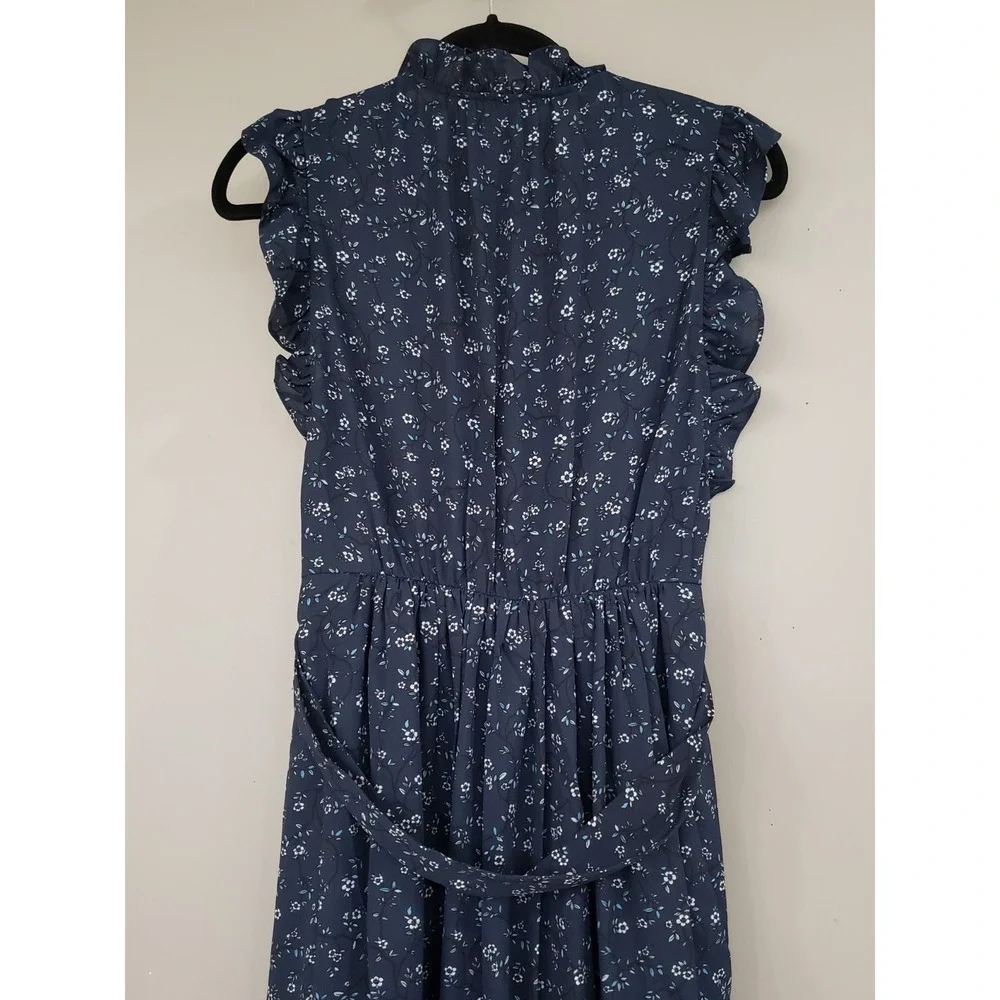 NEVER WORN Kate Spade New York Out West Wild RosE Ruffle Faux Wrap Dress Size 6